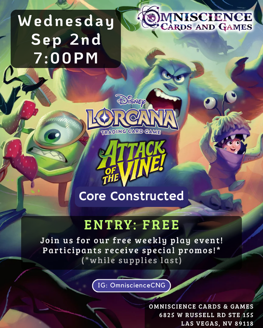 2026.09.02. Disney LORCANA Core Constructed