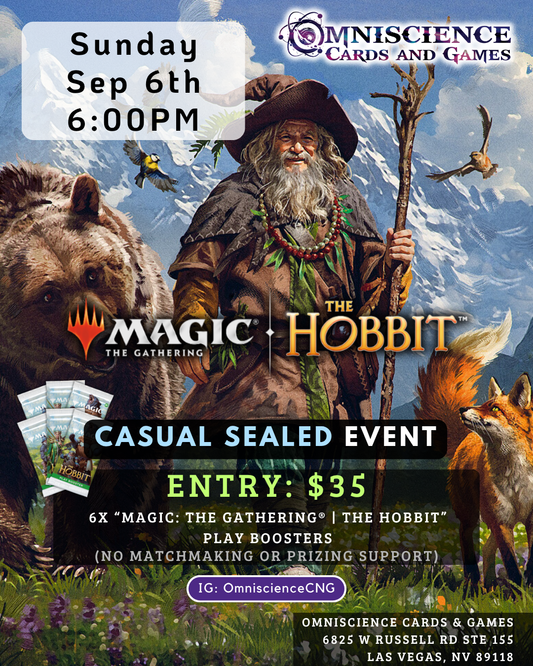 2026.09.06. Casual Sealed Event