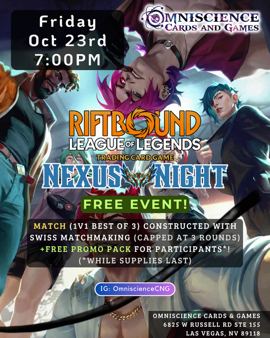 2026.10.23. Riftbound Nexus Night