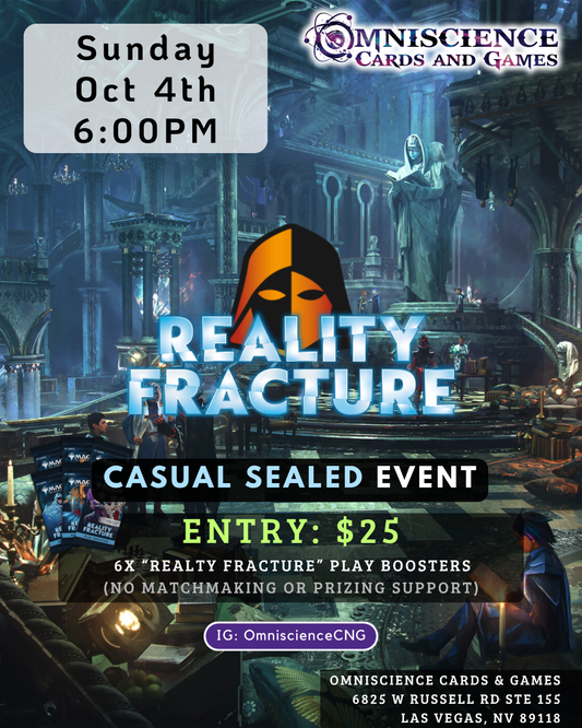2026.10.04. Casual Sealed Event