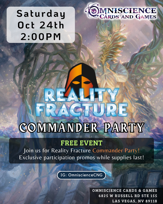 2026.10.24. Reality Fracture Commander Party