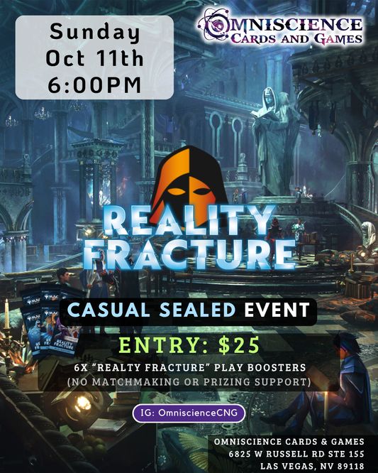2026.10.11. Casual Sealed Event