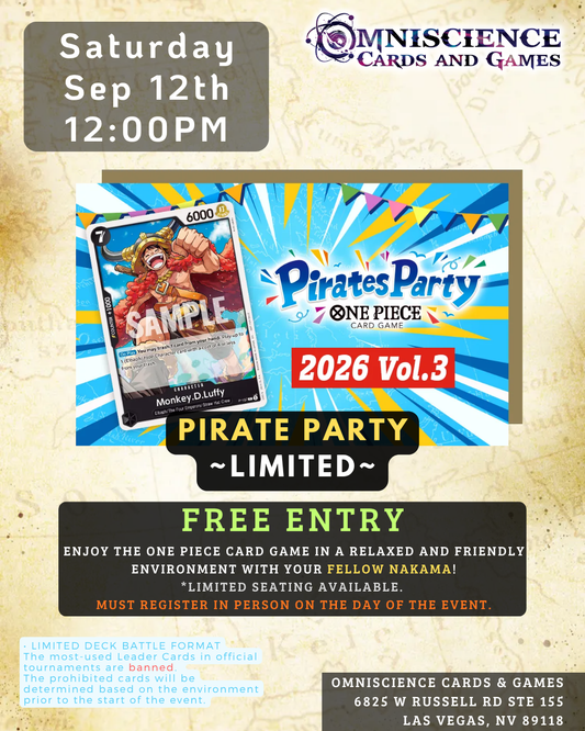 2026.09.12. Pirate Party Vol.3 Limited