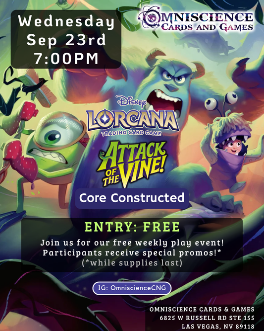 2026.09.23. Disney LORCANA Core Constructed