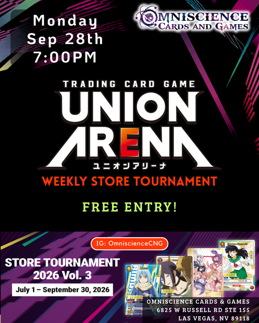 2026.09.28. UA Weekly Store Tournament