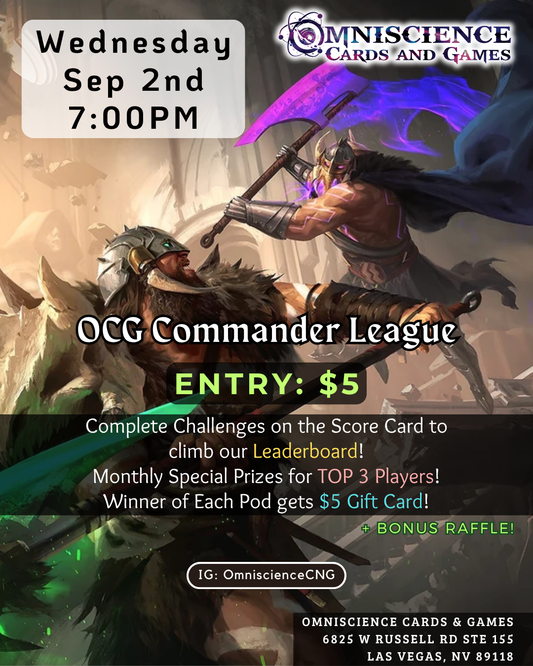 2026.09.02. OCG Commander League