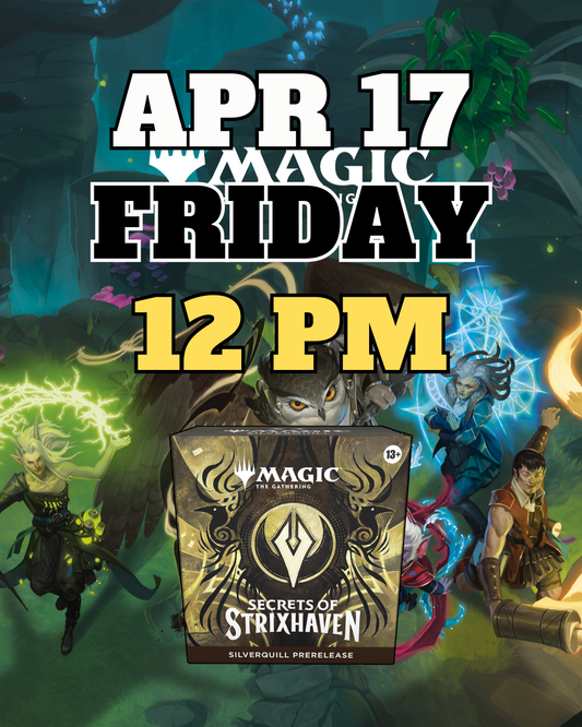 [PREREGISTRATION] Magic: The Gathering - Secrets of Strixhaven Prerelease Sealed Event Entry April 17th Friday 12PM