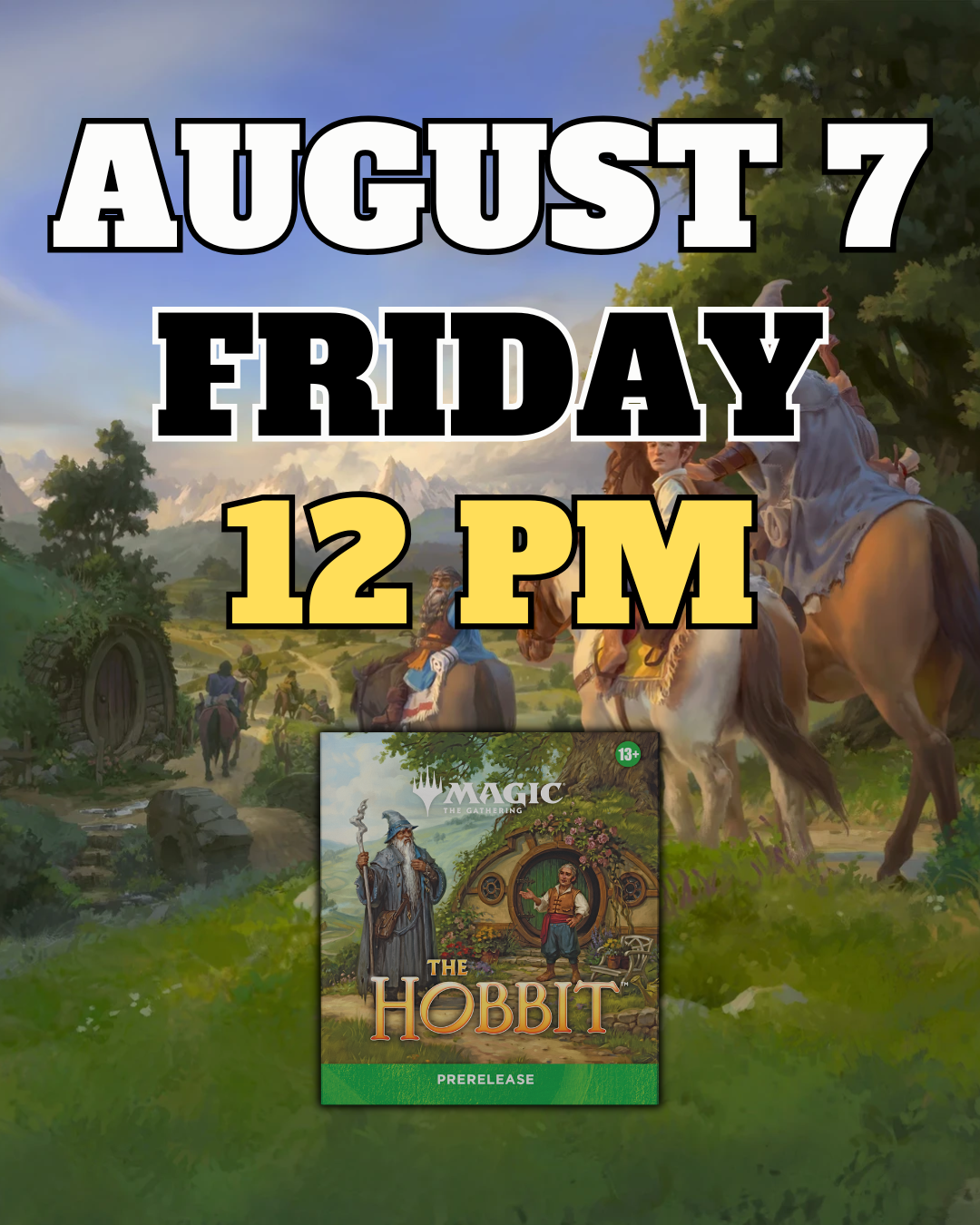 [PREREGISTRATION] Magic: The Gathering® | The Hobbit Prerelease Sealed Event Entry