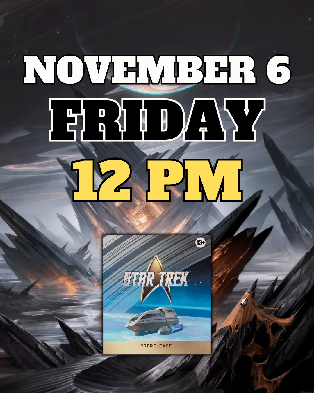 [PREREGISTRATION] Magic: The Gathering® | Star Trek™ Prerelease Sealed Event Entry