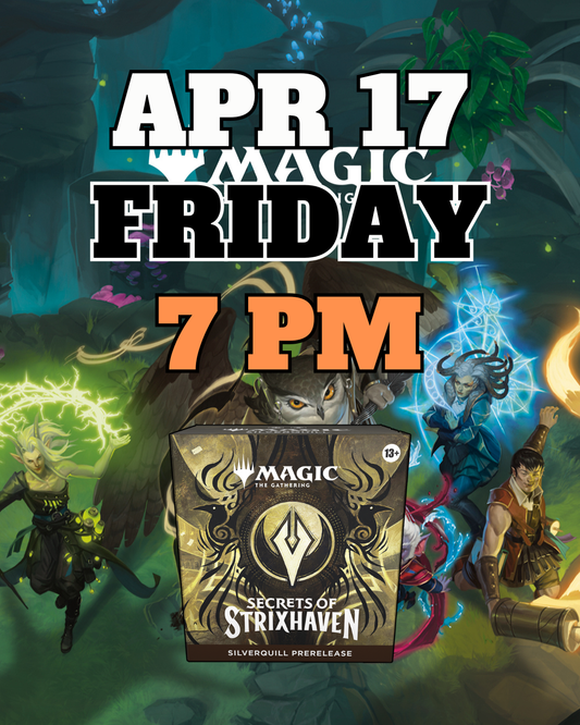 [PREREGISTRATION] Magic: The Gathering - Secrets of Strixhaven Prerelease Sealed Event Entry April 17th Friday 7PM