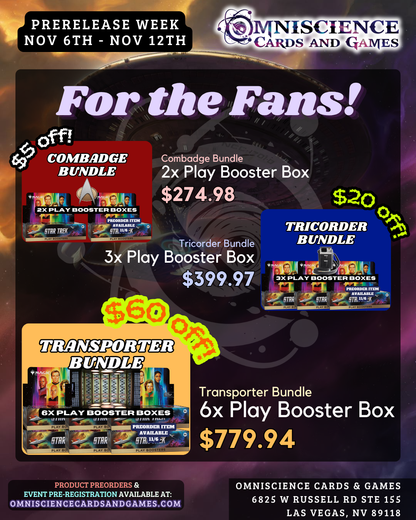 [PREORDER] Magic: The Gathering® | Star Trek™ Play Booster Box Display