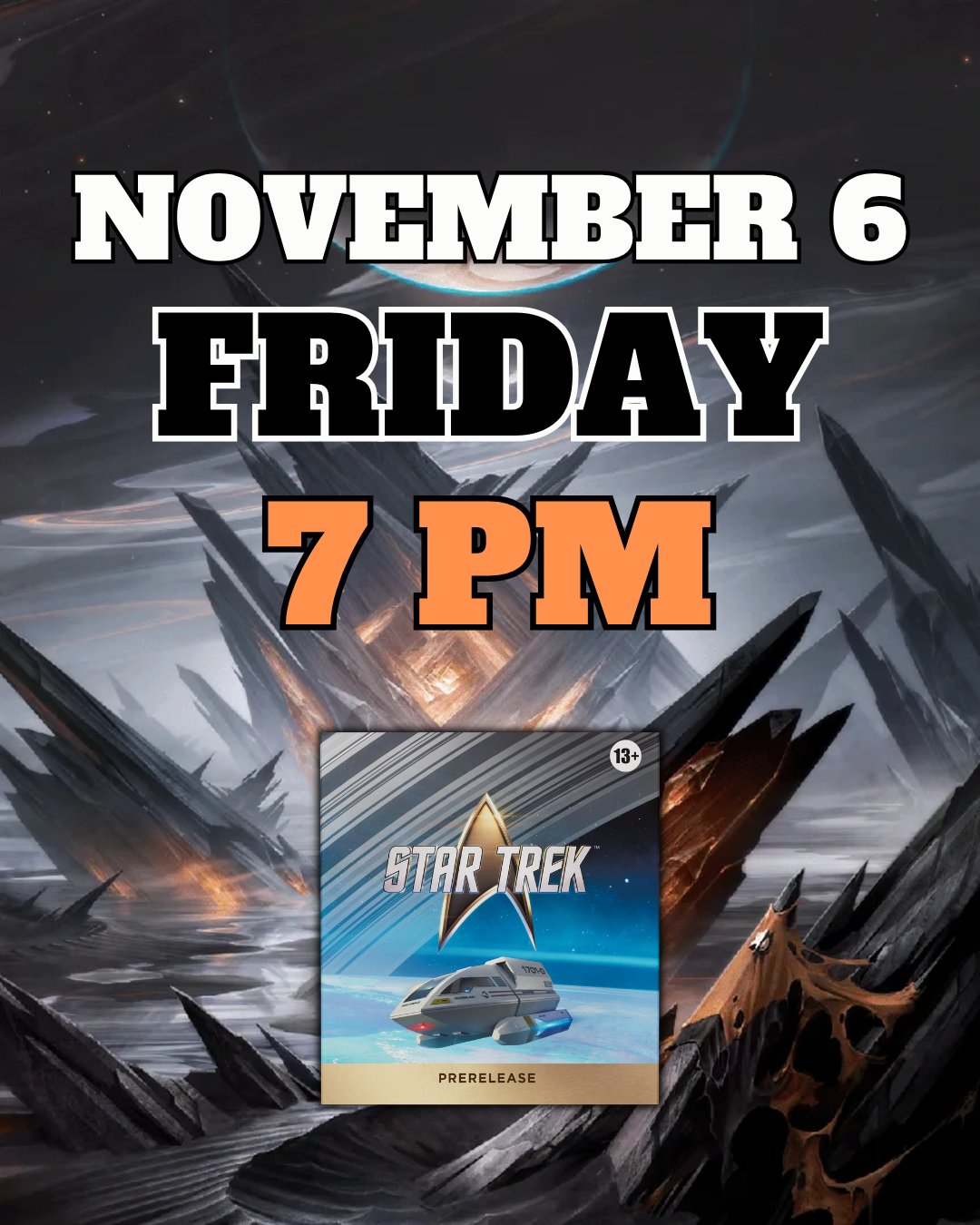 [PREREGISTRATION] Magic: The Gathering® | Star Trek™ Prerelease Sealed Event Entry