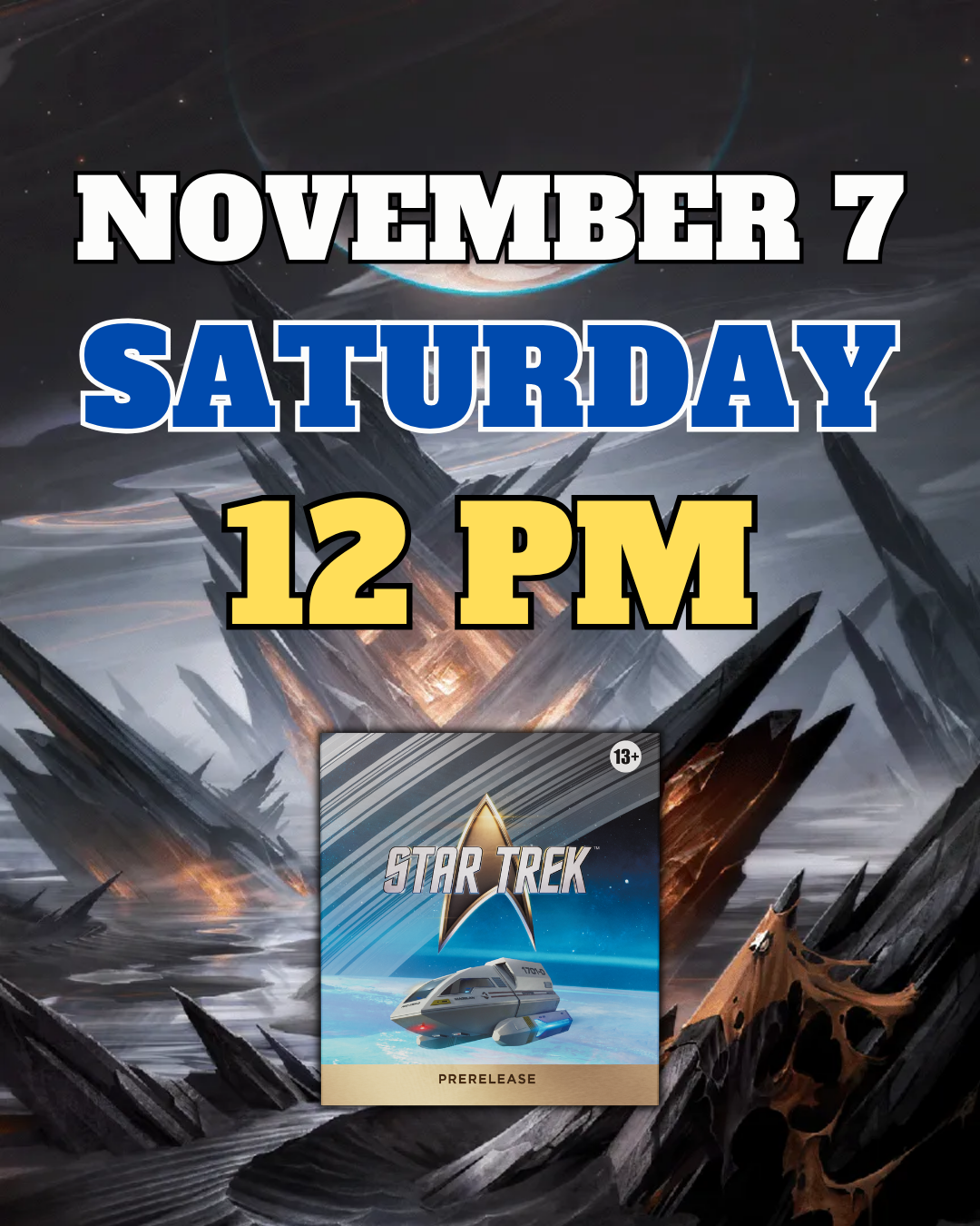 [PREREGISTRATION] Magic: The Gathering® | Star Trek™ Prerelease Sealed Event Entry