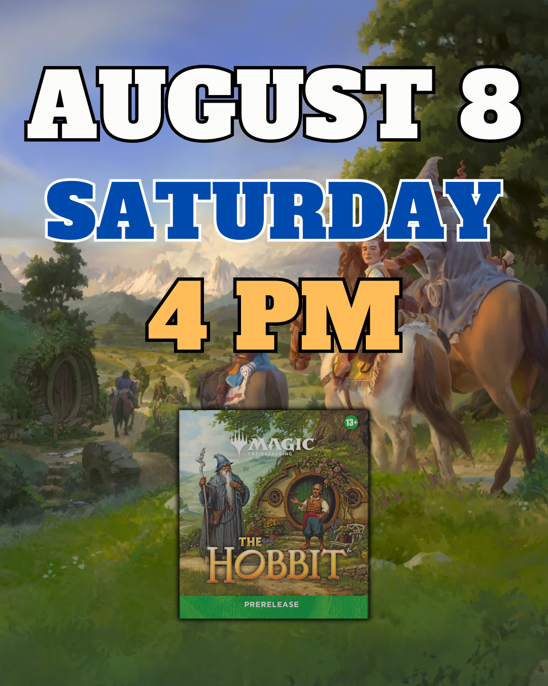 [PREREGISTRATION] Magic: The Gathering® | The Hobbit Prerelease Sealed Event Entry