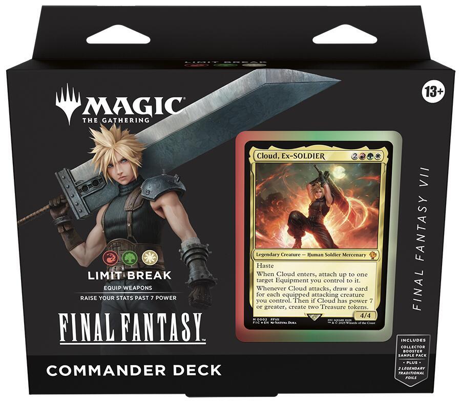 [PREORDER] FINAL FANTASY Commander Deck - FINAL FANTASY VII Limit Break - Commander: FINAL FANTASY (FIC)