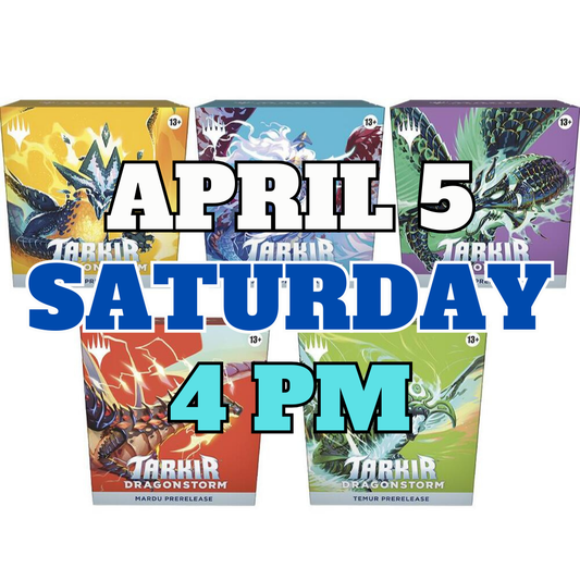 [PREREGISTRATION] Tarkir: Dragonstorm Prerelease Sealed Event Entry (Saturday 4PM April 5th)