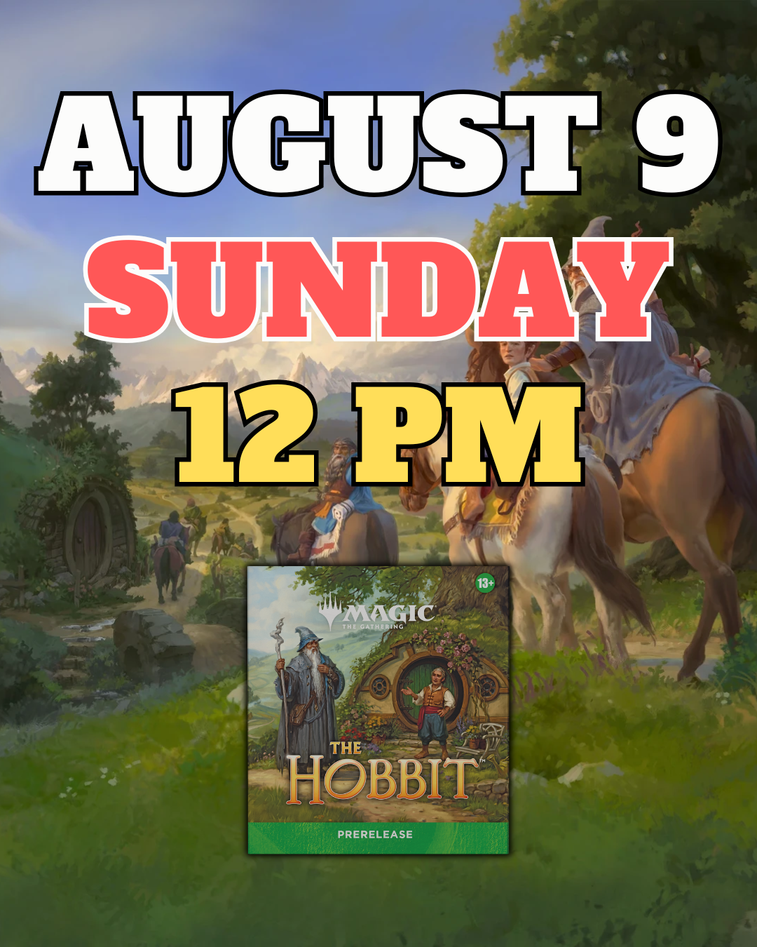 [PREREGISTRATION] Magic: The Gathering® | The Hobbit Prerelease Sealed Event Entry