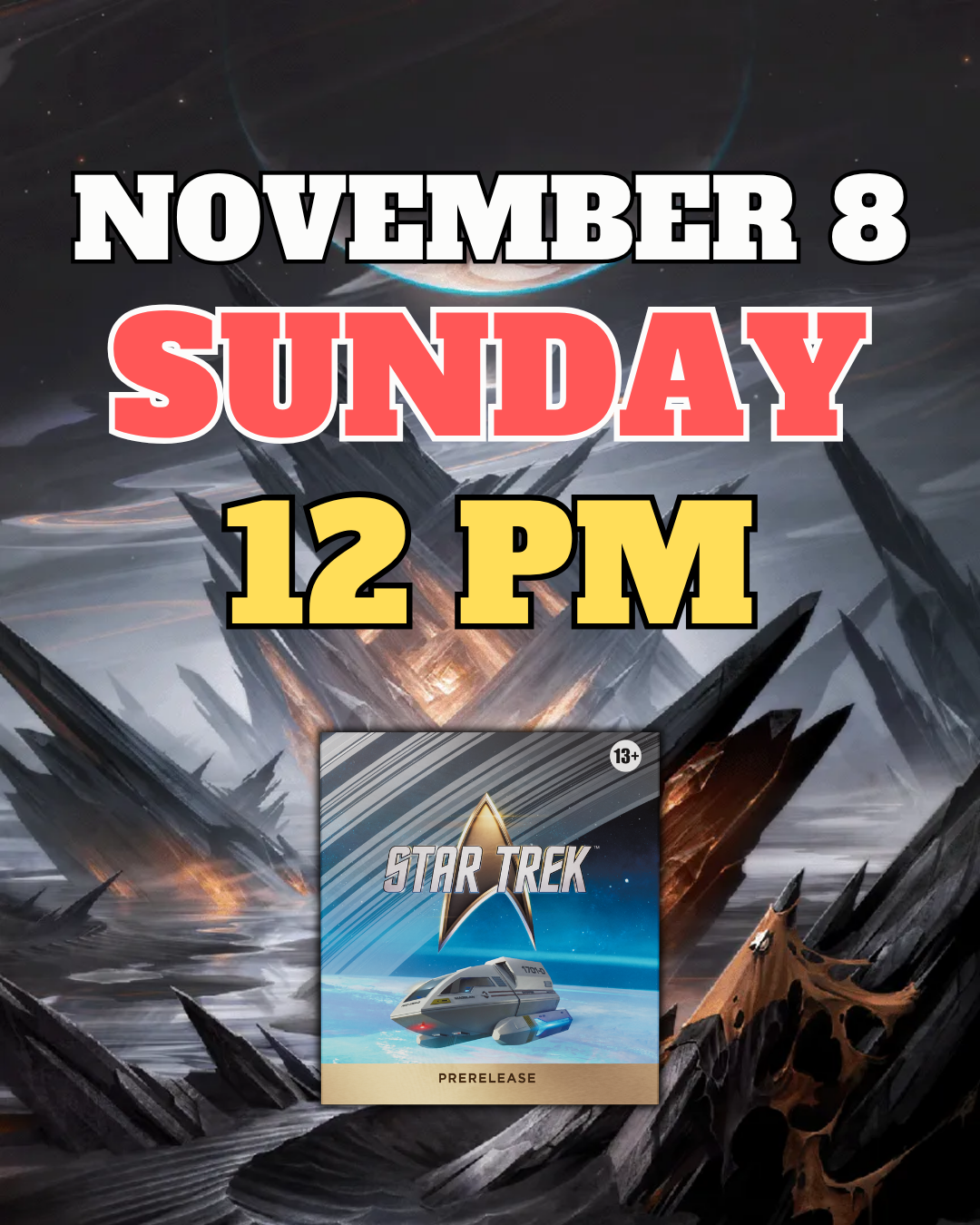 [PREREGISTRATION] Magic: The Gathering® | Star Trek™ Prerelease Sealed Event Entry