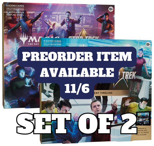 [PREORDER] Magic: The Gathering® | Star Trek™ Scene Box (Set of 2)