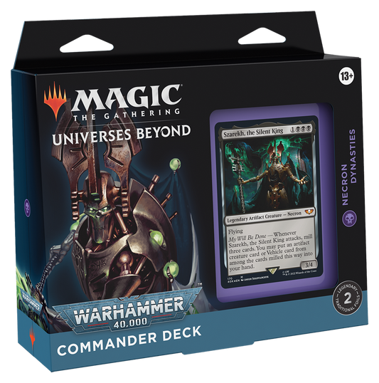 Magic the Gathering: Universes Beyond: Warhammer 40,000 Commander Deck - Necron Dynasties