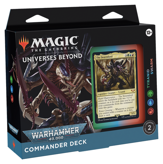 Magic the Gathering: Universes Beyond: Warhammer 40,000 Commander Deck - Tyranid Swarm