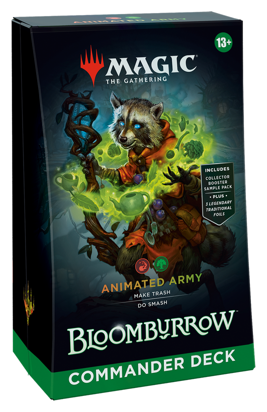 Magic: The Gathering Bloomburrow Commander Deck - Animated Army