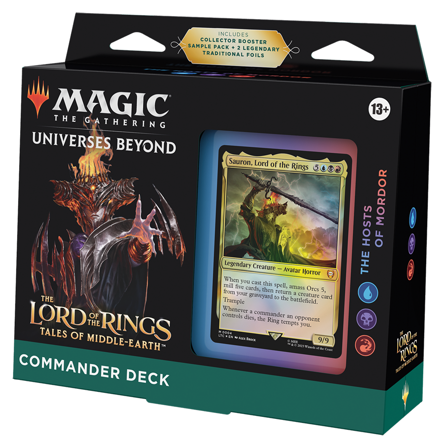 Magic the Gathering: Lord of the Rings: Tales of Middle-earth Commander - Hosts of Mordor