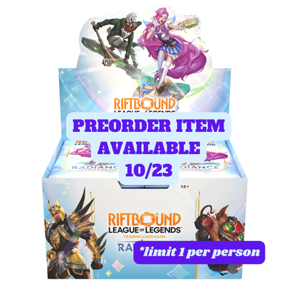 [PREORDER] Riftbound League of Legends: Radiance - Booster Display