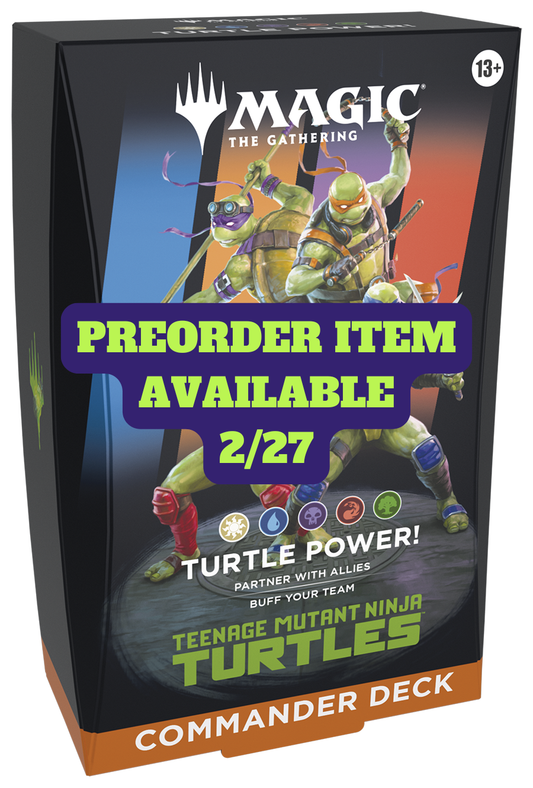 [PREORDER] Magic: The Gathering® | Teenage Mutant Ninja Turtles Commander Deck