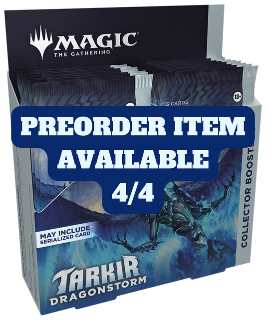 [PREORDER] Magic: The Gathering - Tarkir: Dragonstorm Collector Booster Box (12 Packs)