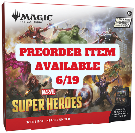 [PREORDER] Magic: The Gathering® | Marvel Super Heroes Scene Box
