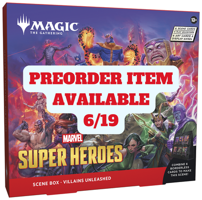 [PREORDER] Magic: The Gathering® | Marvel Super Heroes Scene Box