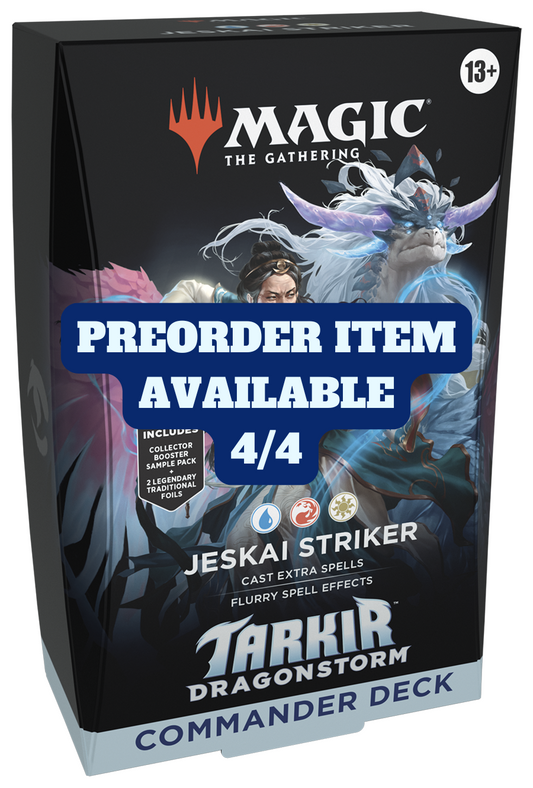 [PREORDER] Magic: The Gathering Tarkir: Dragonstorm Commander Deck - Jeskai Striker