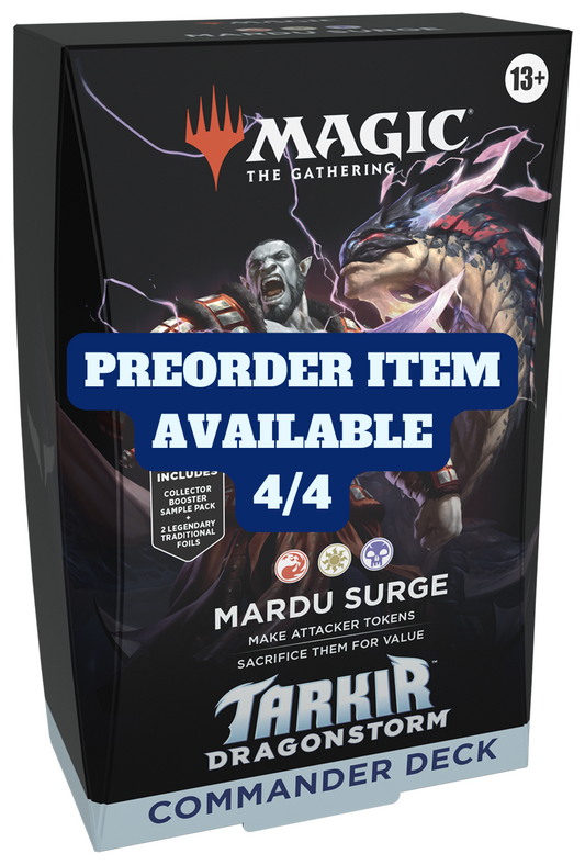 [PREORDER] Magic: The Gathering Tarkir: Dragonstorm Commander Deck - Mardu Surge