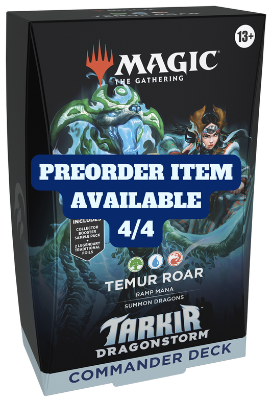 [PREORDER] Magic: The Gathering Tarkir: Dragonstorm Commander Deck - Temur Roar