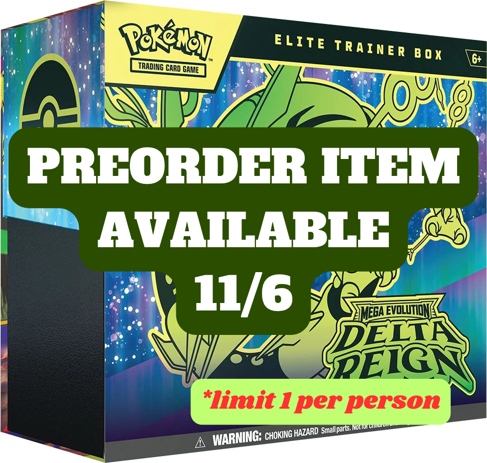 [PREORDER] Pokémon Mega Evolution 6 Delta Reign Elite Trainer Box