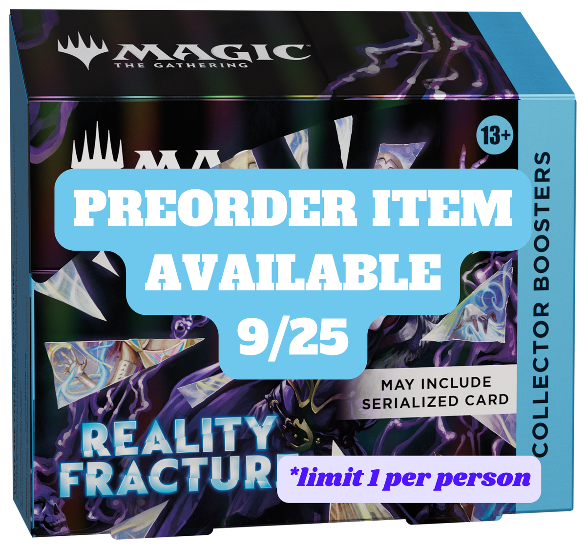 [PREORDER] Magic: The Gathering - Reality Fracture Collector Booster Display