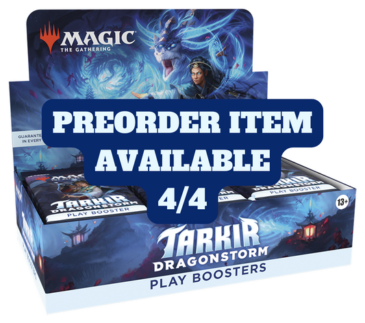 [PREORDER] Magic: The Gathering - Tarkir: Dragonstorm Play Booster (30 Packs)