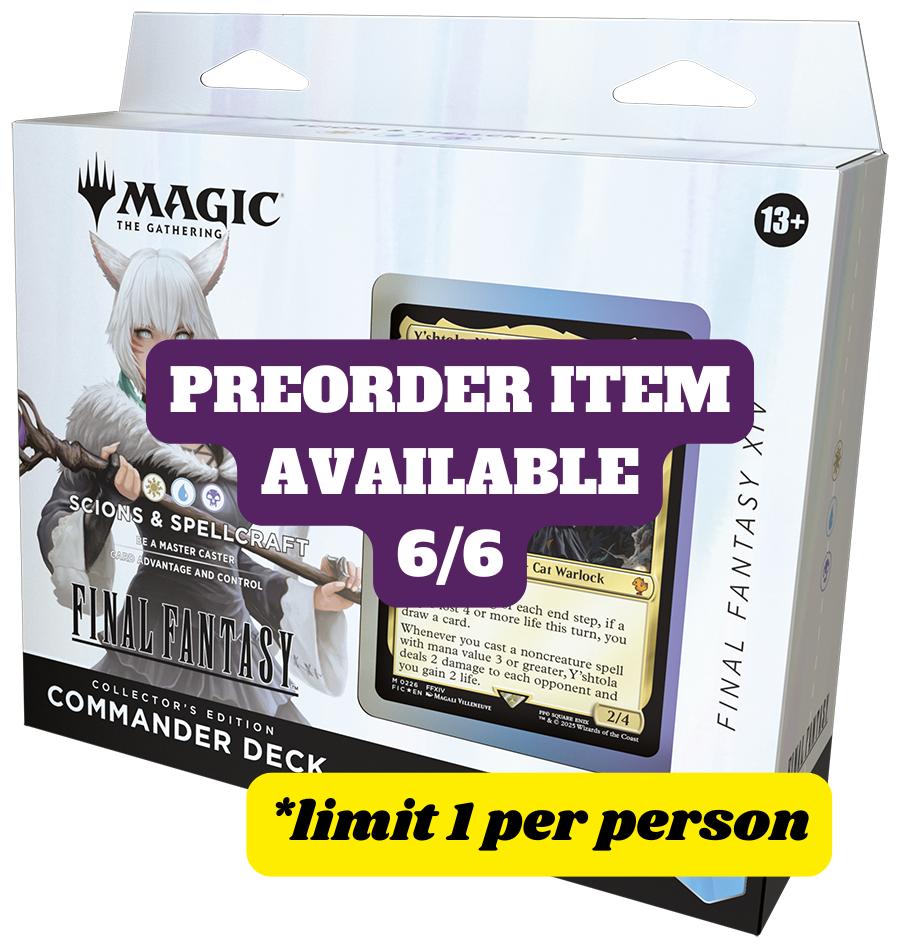 [PREORDER] FINAL FANTASY Commander Deck - FINAL FANTASY XIV Scions & Spellcraft (Collector's Edition) - Commander: FINAL FANTASY (FIC)