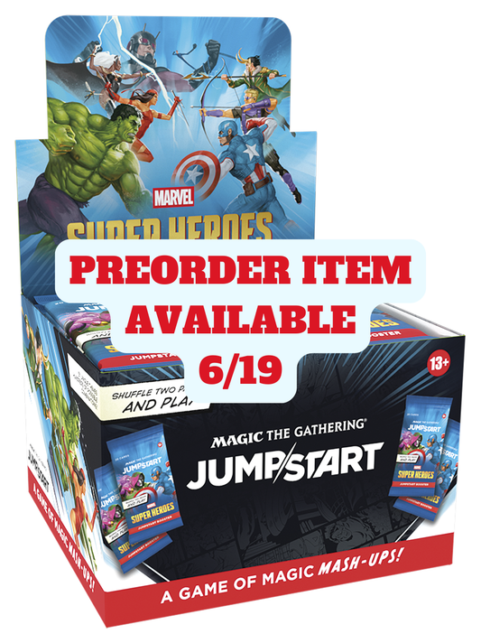 [PREORDER] Magic: The Gathering® | Marvel Super Heroes Jumpstart Booster Display