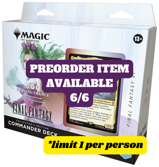 [PREORDER] FINAL FANTASY Commander Deck - FINAL FANTASY VI Revival Trance (Collector's Edition) - Commander: FINAL FANTASY (FIC)