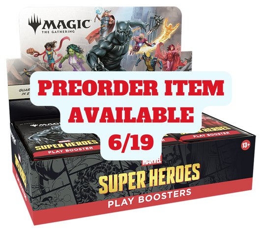 [PREORDER] Magic: The Gathering® | Marvel Super Heroes Play Booster Display