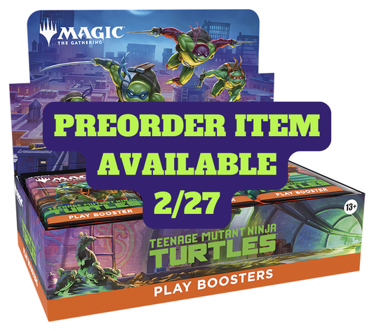 [PREORDER] Magic: The Gathering® | Teenage Mutant Ninja Turtles Play Booster Display