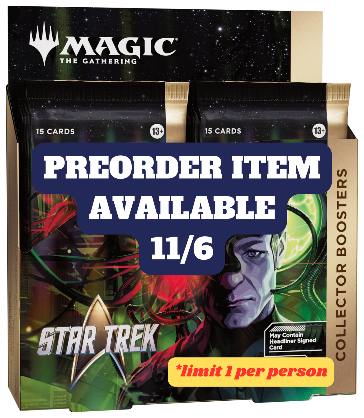 [PREORDER] Magic: The Gathering® | Star Trek™ Collector Booster Display