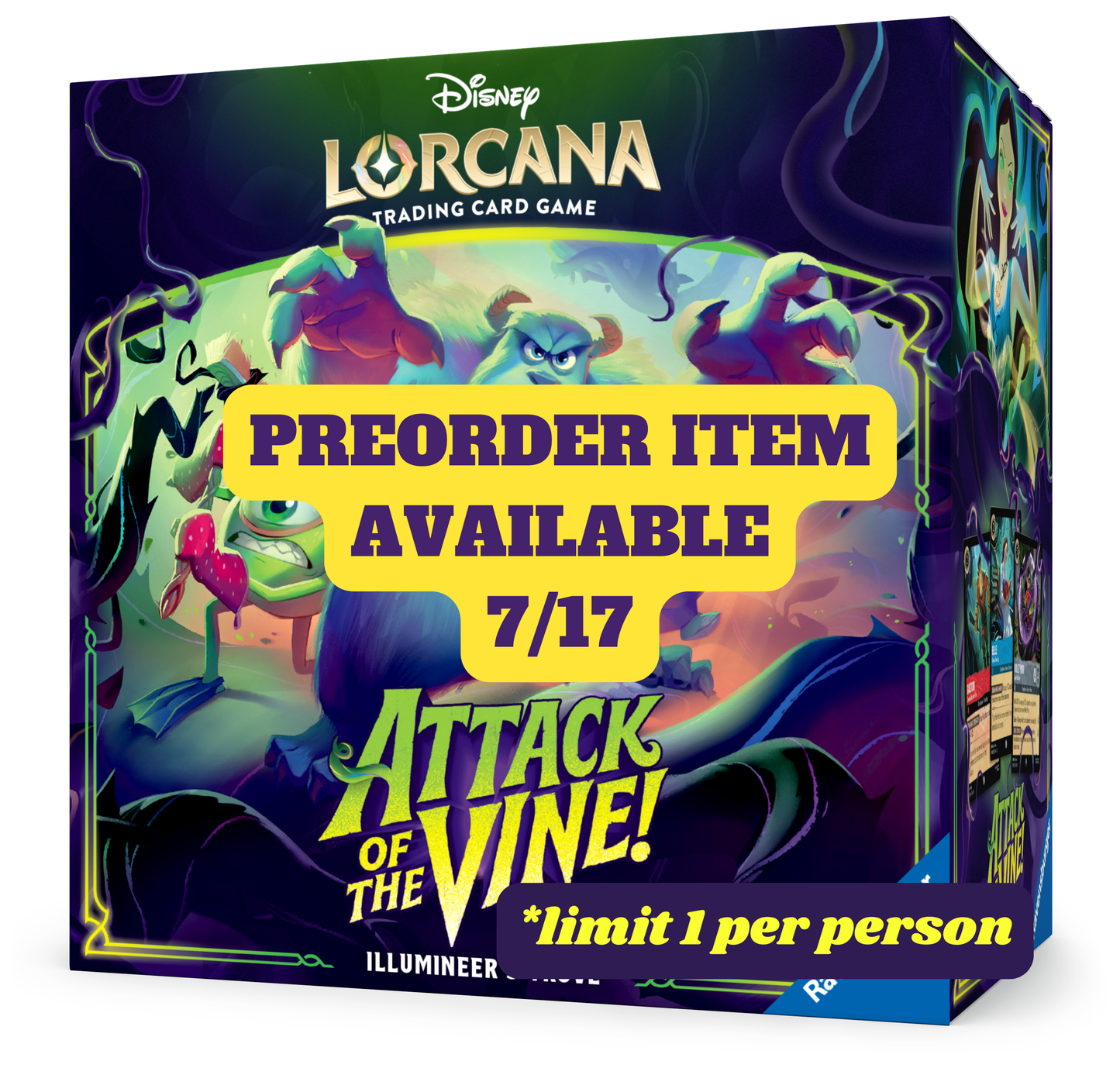 [PREORDER] Lorcana TCG: Attack of the Vine! Illumineer's Trove