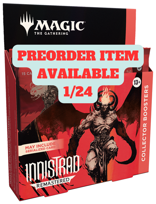 [PREORDER] Magic: The Gathering - Innistrad Remastered Collector Booster Box (12 Packs)