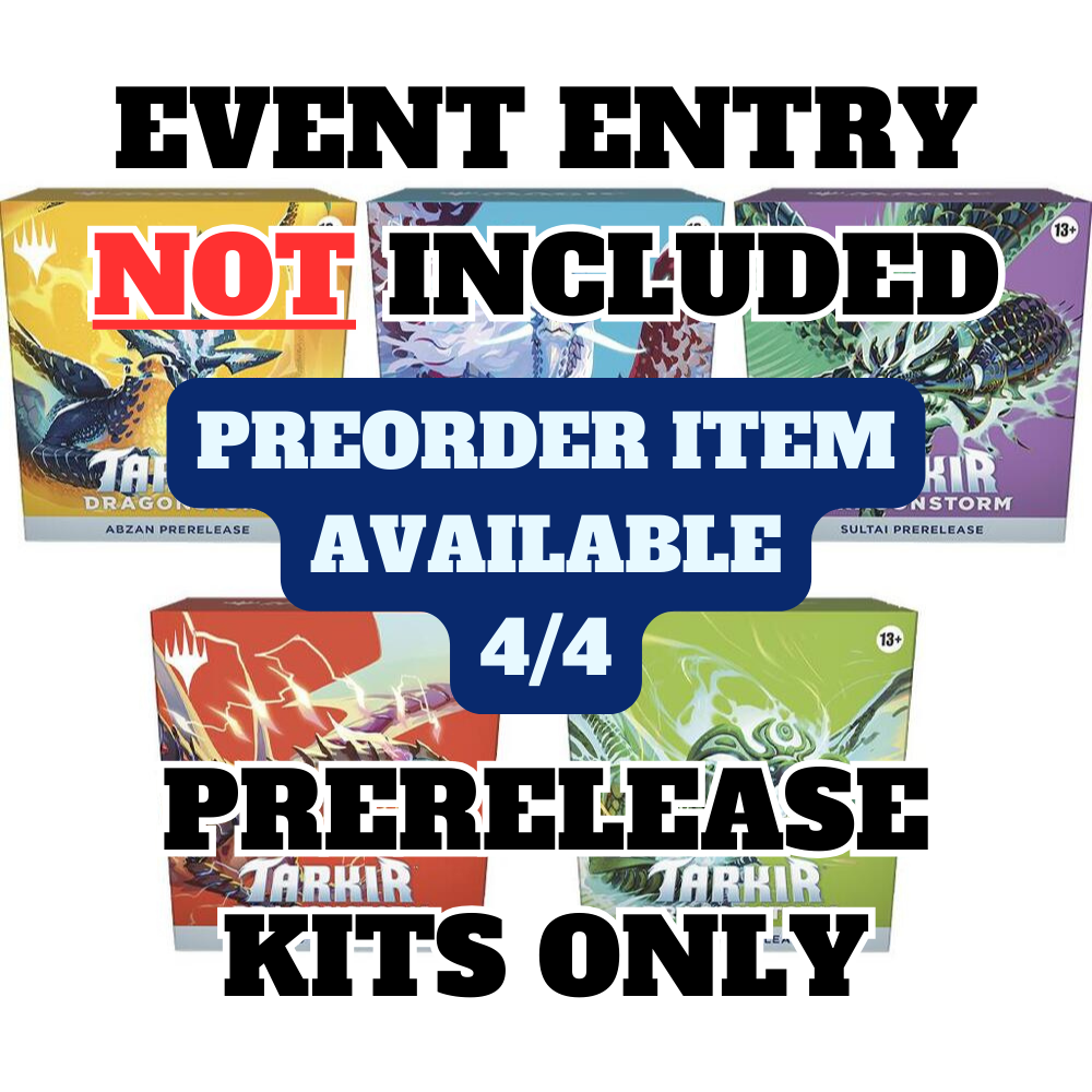 [PREORDER] Magic: The Gathering - Tarkir: Dragonstorm Prerelease Kit (5ct BUNDLE) EVENT ENTRY NOT INCLUDED