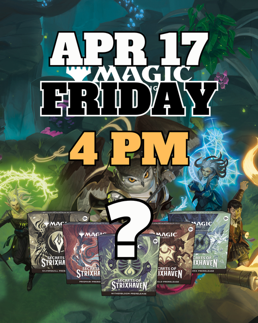 [PREREGISTRATION] Magic: The Gathering - Secrets of Strixhaven Prerelease Sealed Event Entry April 17th Friday 4PM