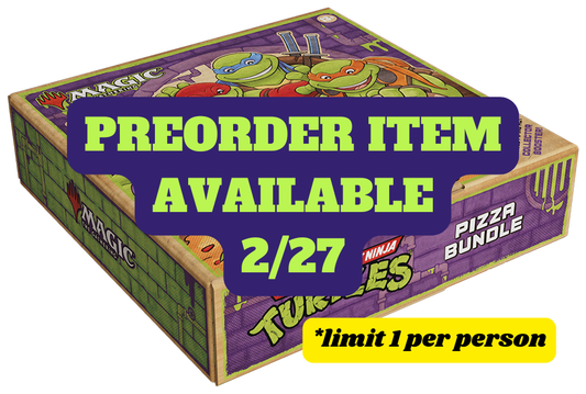 [PREORDER] Magic: The Gathering® | Teenage Mutant Ninja Turtles Pizza Bundle