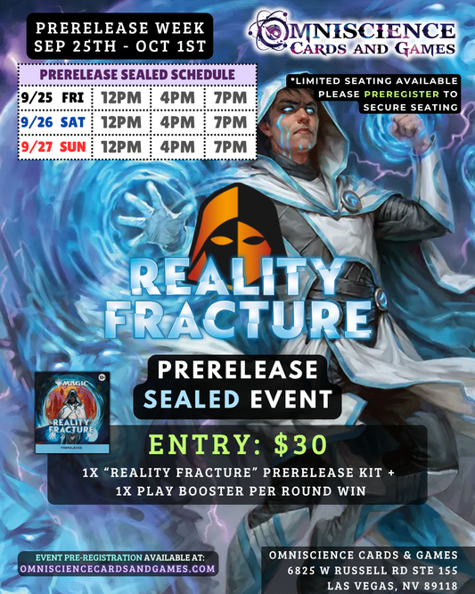 [PREREGISTRATION] Magic: The Gathering - Reality Fracture Prerelease Sealed Event Entry